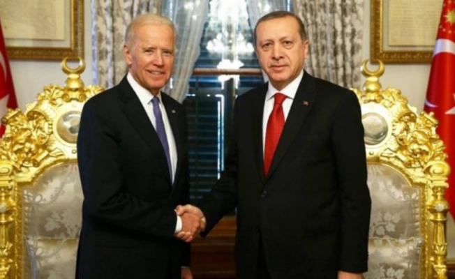 Erdoğan, Joe Biden'la görüştü